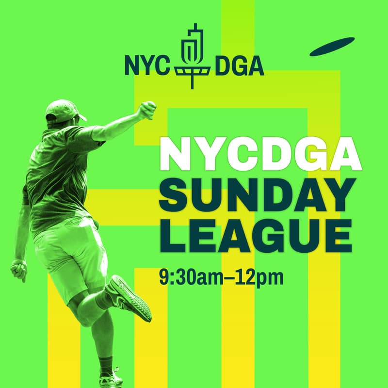Cover Image for Weekly Sunday Disc Golf League [NYCDGA]