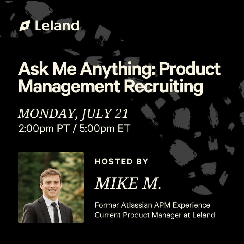 Cover Image for Ask Me Anything: Product Management Recruiting