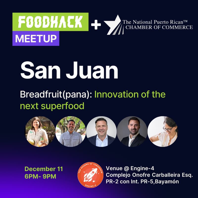 Cover Image for FoodHack San Juan: Breadfruit innovation of the next superfood