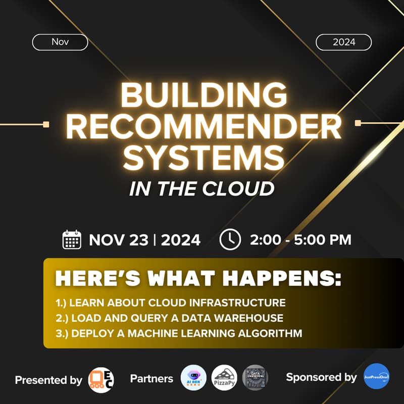 Cover Image for How to build Recommender Systems in the Cloud | Workshop