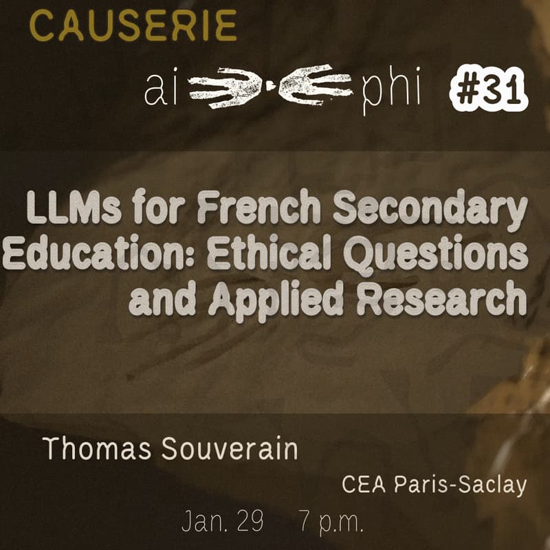 Cover Image for ai-phi #31 - LLMs & education