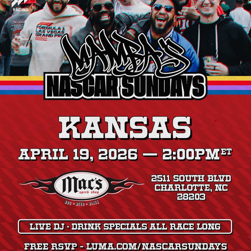 Cover Image for Mamba’s NASCAR Sundays