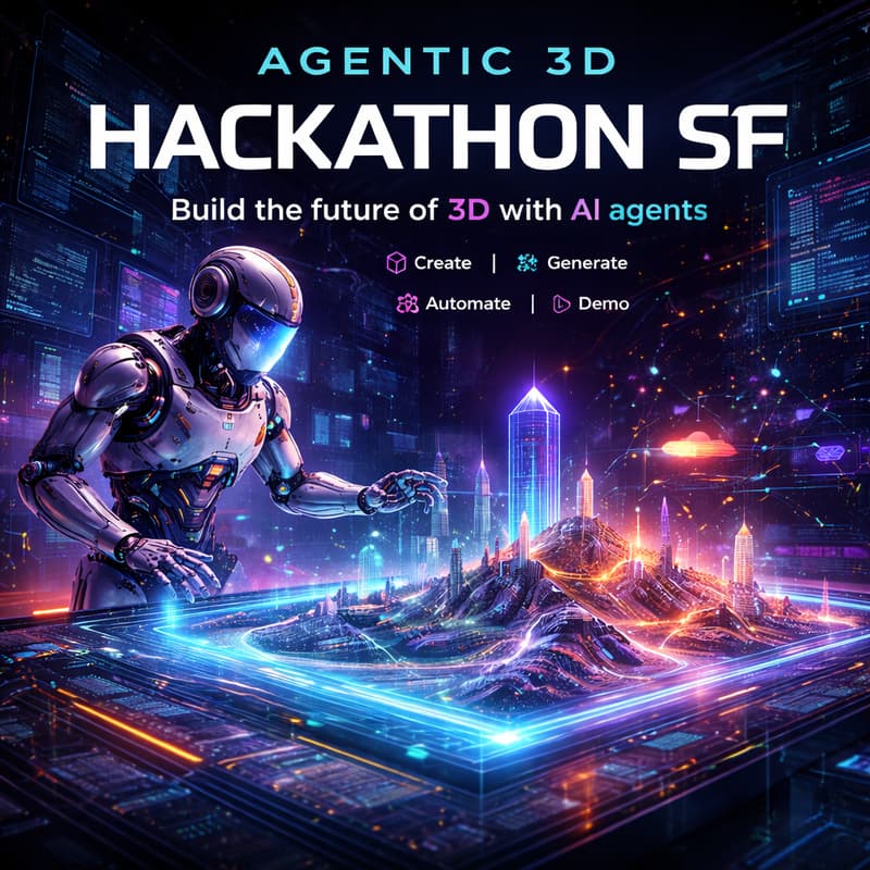 Cover Image for Agentic 3D Hackathon