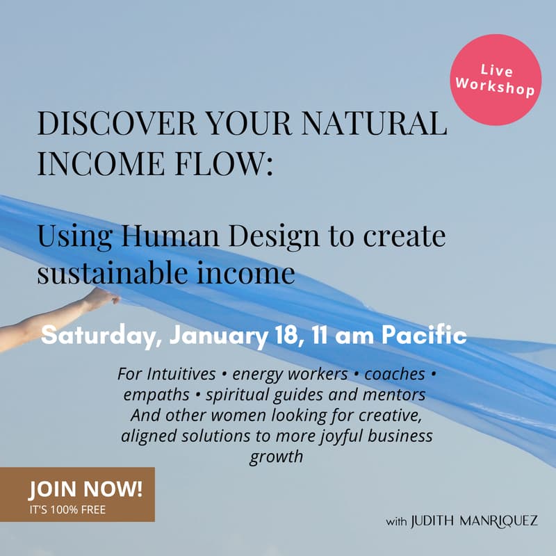 Cover Image for Discover Your Natural Income Flow: Using Human Design to create sustainable income
