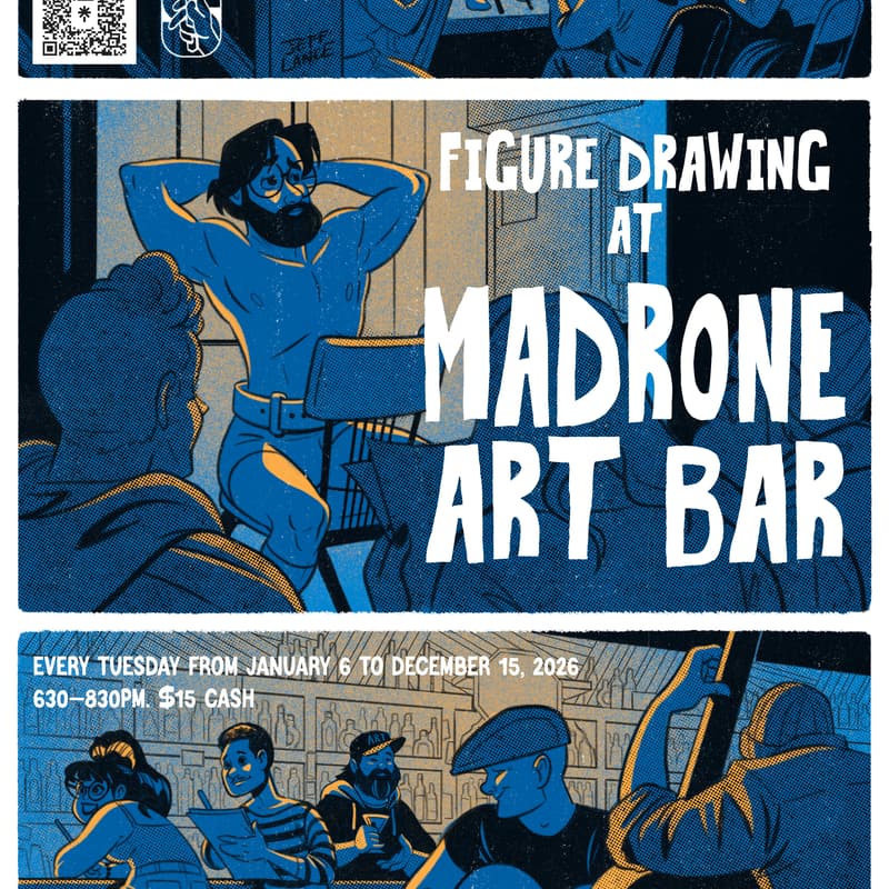 Cover Image for Figure Drawing @ Madrone Art Bar