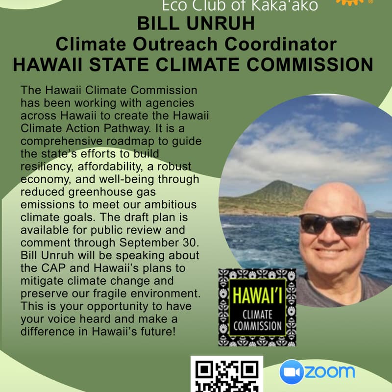 Cover Image for Hawaii State Climate Commission with Bill Unruh