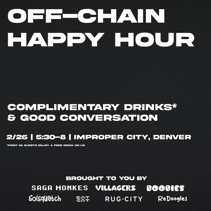 Cover Image for Off-Chain Happy Hour