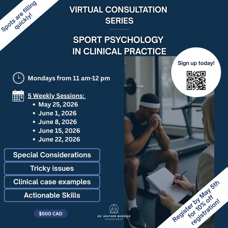 Cover Image for Sport Psychology in Clinical Practice: Consultation Series- Week 1