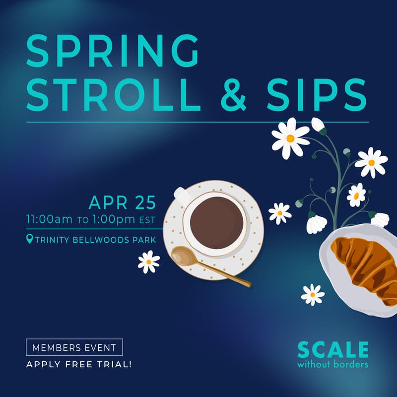 Cover Image for Spring Stroll & Sips 🌸☕️