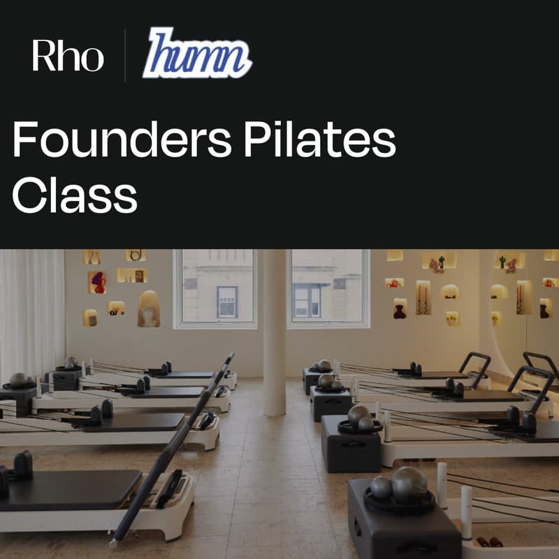 Cover Image for Founders Pilates Class [hosted by Rho x HUMN]