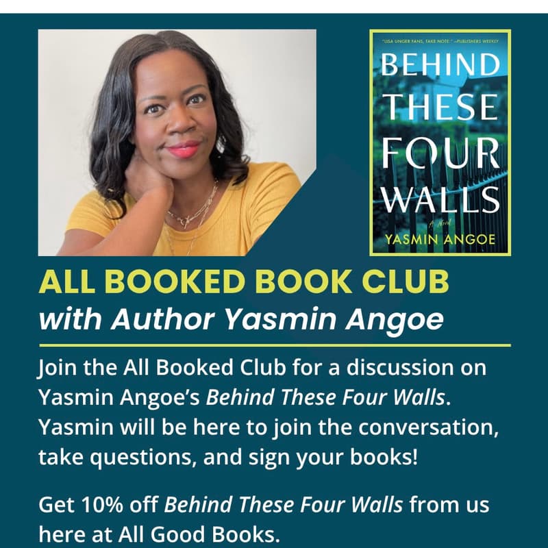 Cover Image for All Booked Club with Author Yasmin Angoe