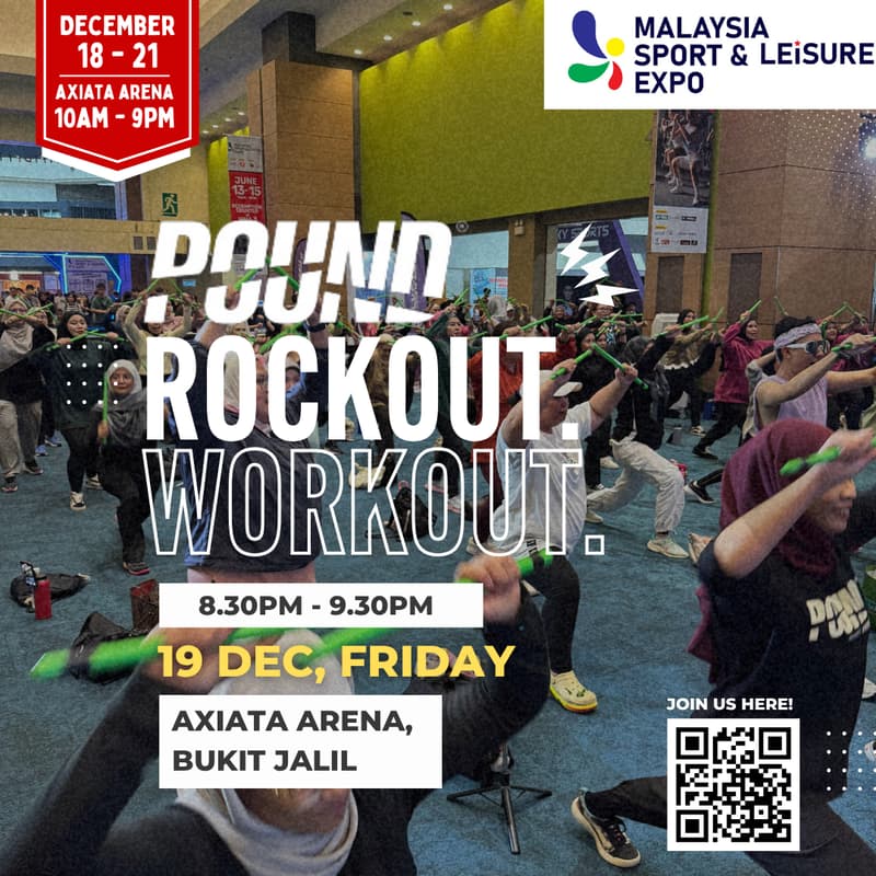 Cover Image for Pound Fitness at Malaysia Sport & Leisure Expo