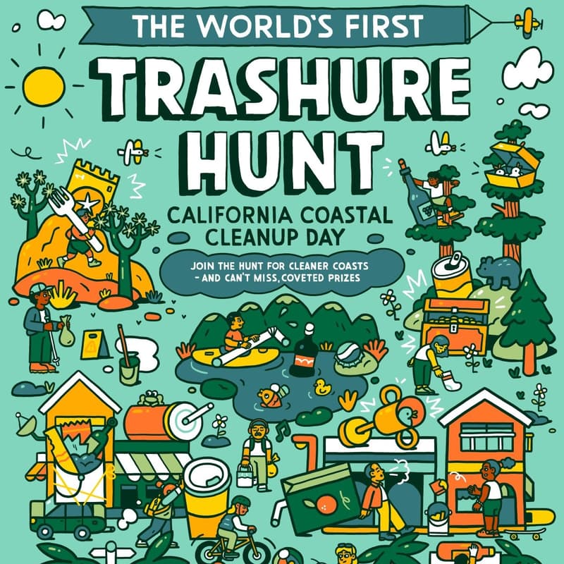Cover Image for 🐳 California Coastal Cleanup Day