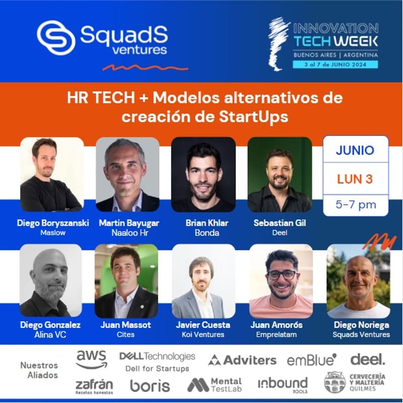 Cover Image for HR Tech + Modelos alternativos para crear Startups 🚀