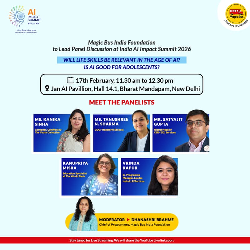 Cover Image for Panel Discussion: Will Life Skills Be Relevant in the Age of AI? Is AI Good for Adolescents?