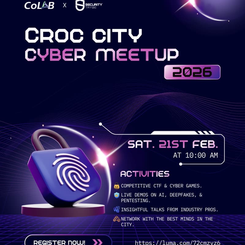 Cover Image for Croc city Cyber Meetup