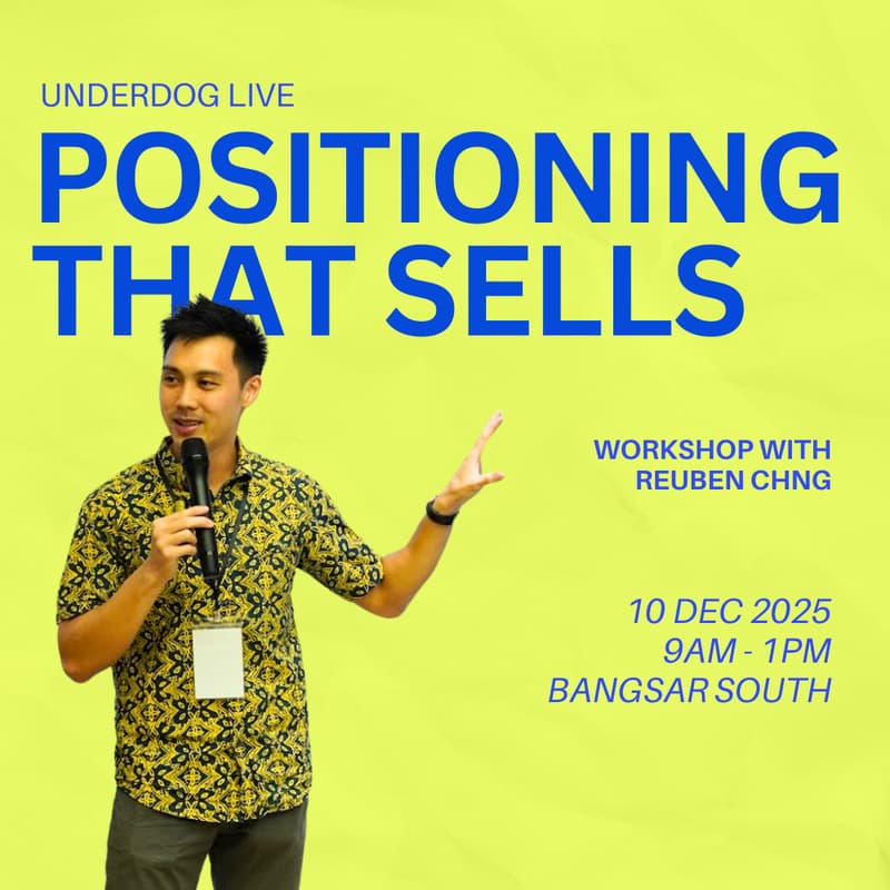 Cover Image for Underdog Live: Positioning That Sells