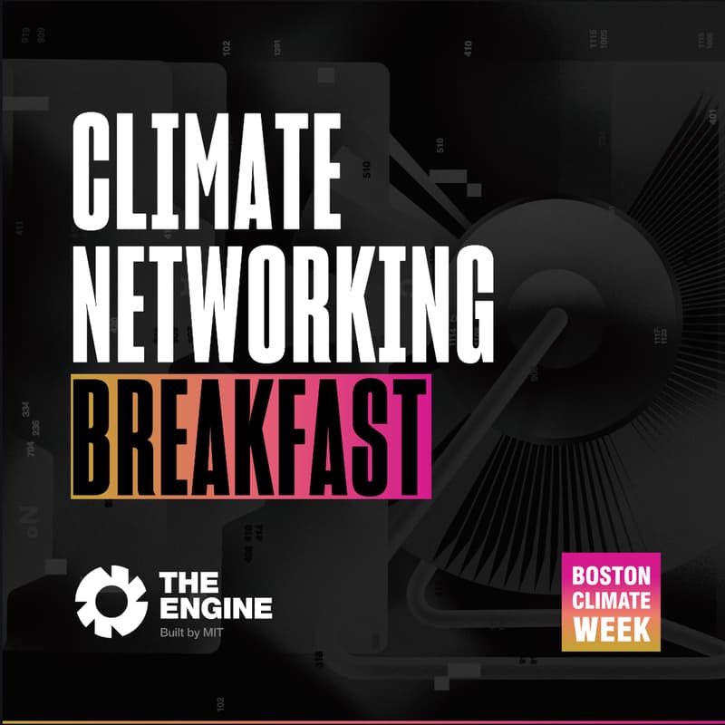 Cover Image for Climate Networking Breakfast at The Engine