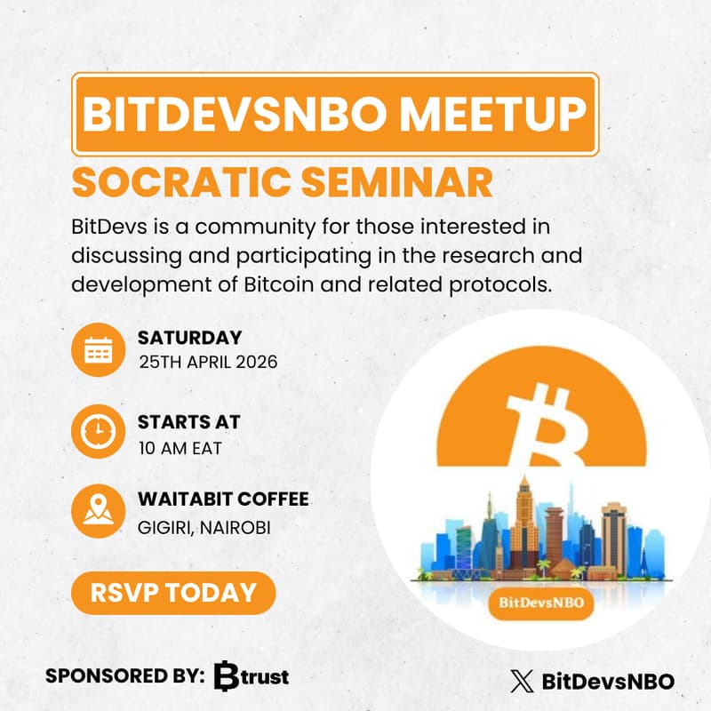 Cover Image for BitDevs Nairobi, SS27
