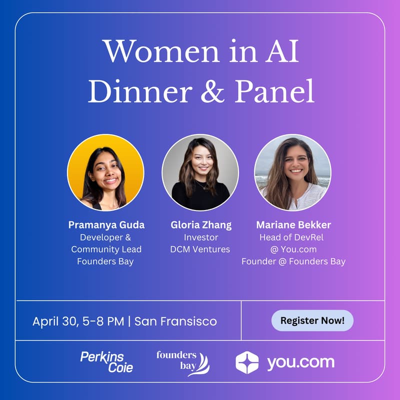Cover Image for Women in AI Panel & Dinner