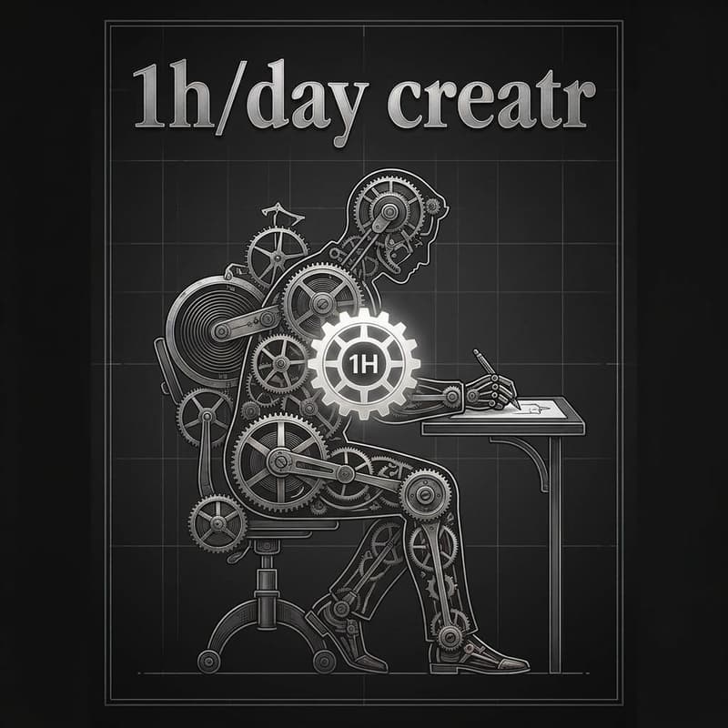 Cover Image for 1h/day creatr™