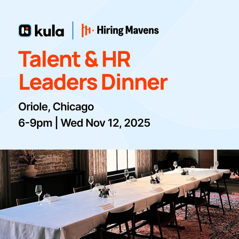 Cover Image for Chicago TA/HR Leaders Dinner @ Oriole