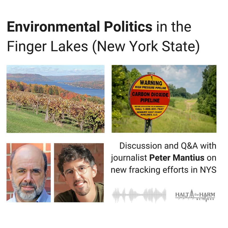 Cover Image for Environmental Politics in the Finger Lakes – a Discussion with Peter Mantius