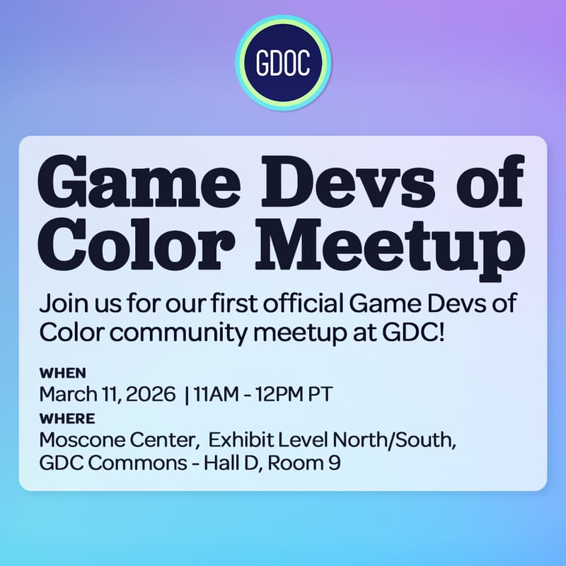 Cover Image for Game Devs of Color Meetup
