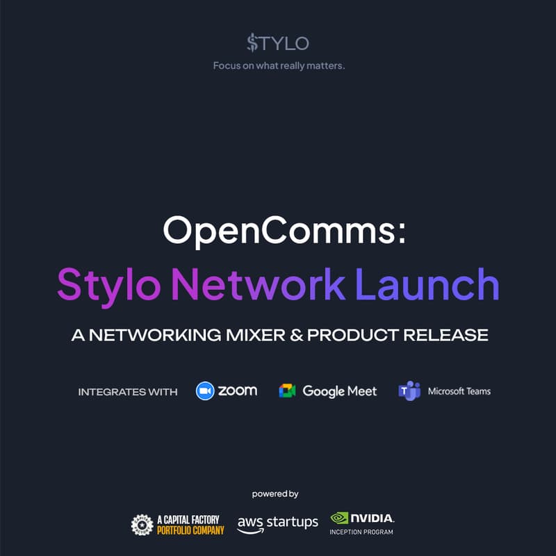 Cover Image for OpenComms: Stylo Network Launch Event