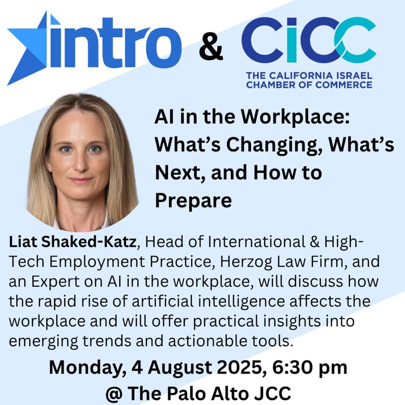 Cover Image for INTRO & CICC- AI at work: What's Changing, What's Next, How to Prepare