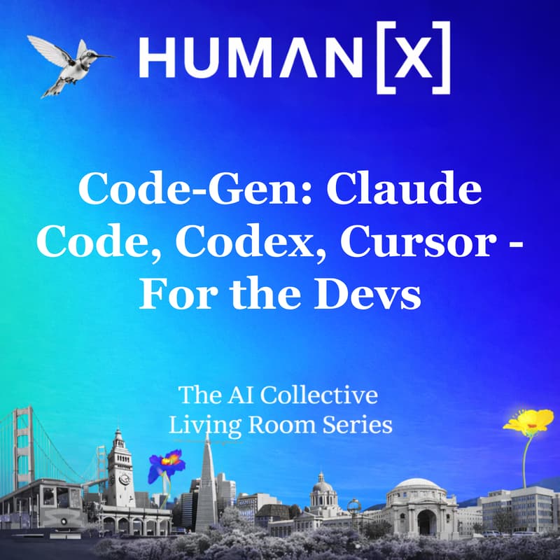 Cover Image for HumanX 2026 — The #1 AI Conference (Code-Gen: Claude Code, Codex, Cursor - For the Devs)