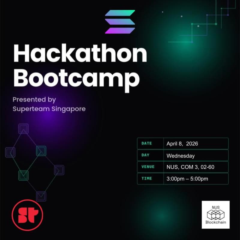 Cover Image for Hackathon Bootcamp (NUS)