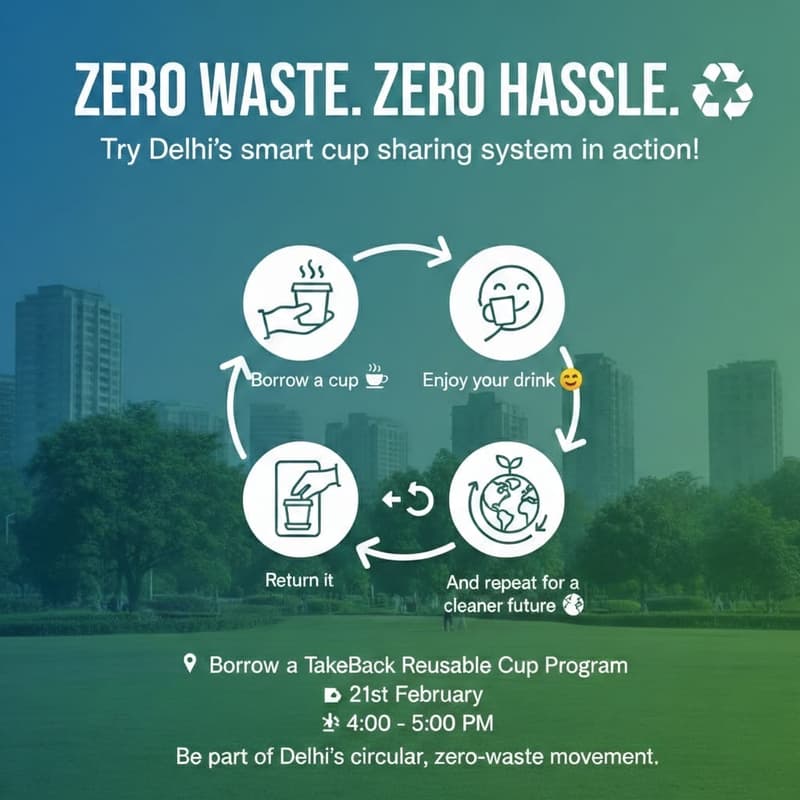 Cover Image for TakeBack reusable Cup System