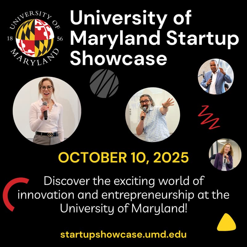 Cover Image for University of Maryland Startup Showcase