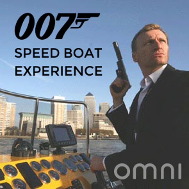 Cover Image for 007 Speed Boat Experience