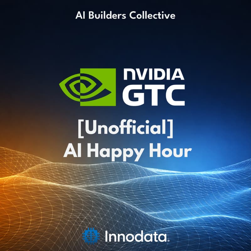 Cover Image for Nvidia GTC Afterparty Happy Hour (Unofficial) | Hosted by Innodata