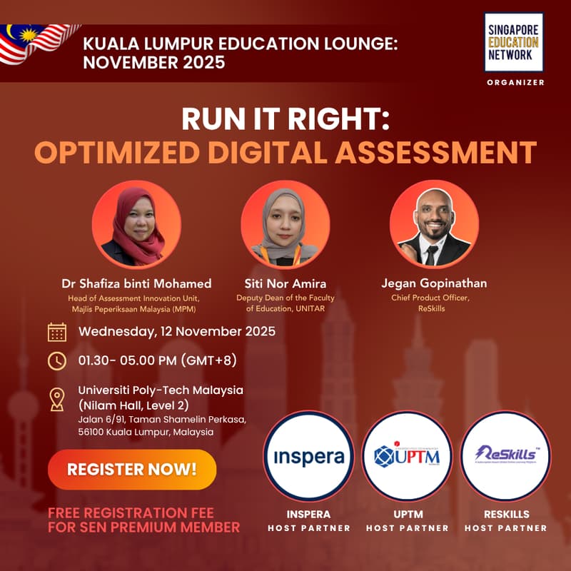 Cover Image for Kuala Lumpur Education Lounge: November 2025
