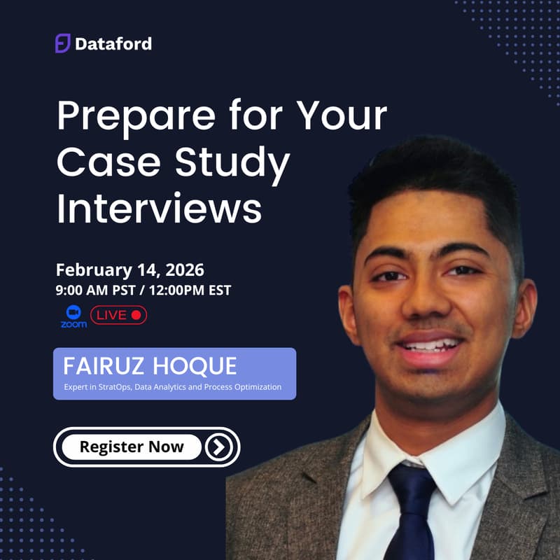 Cover Image for Prepare for Your Case Study Interviews