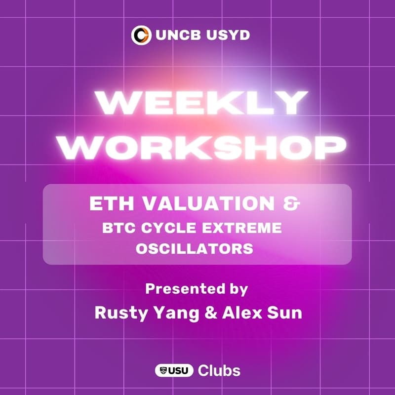 Cover Image for Weekly Workshop: ETH Valuation & Bitcoin Cycle Extreme Oscillators