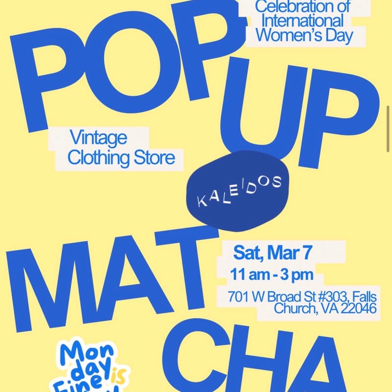 Cover Image for Celebrate Women | Vintage & Matcha Pop-Up