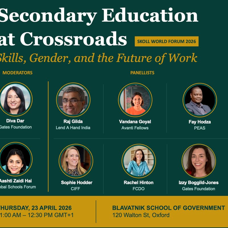 Cover Image for Secondary Education at a Crossroads: Skills, Gender, and the Future of Work