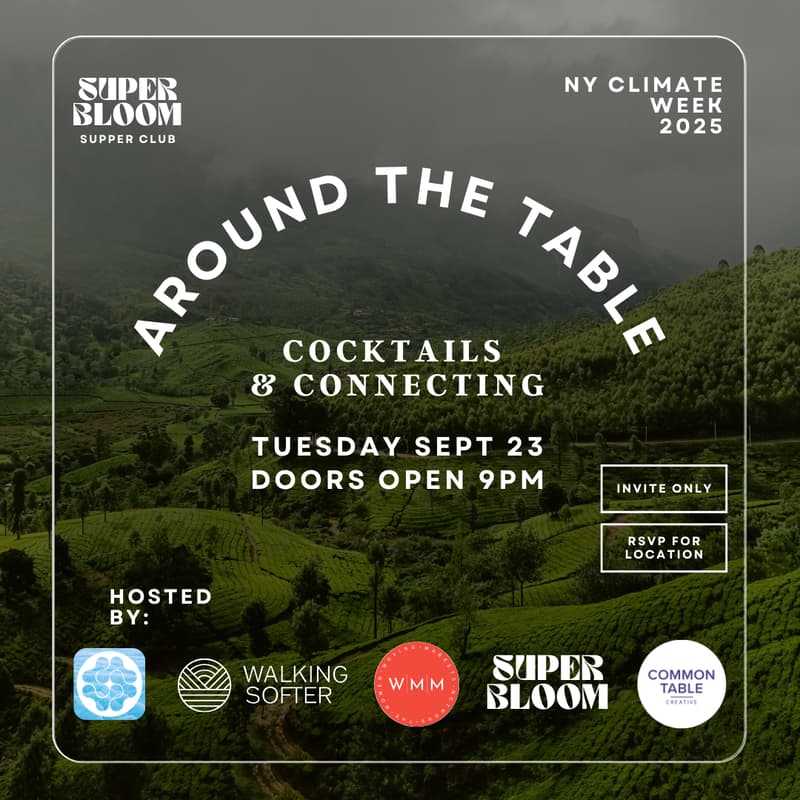 Cover Image for Around the Table: NY Climate Week 2025 Cocktail Hour