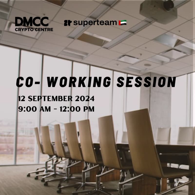 Cover Image for DMCC x Superteam: Co- Working session