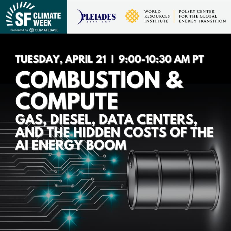 Cover Image for Combustion & Compute: Gas, Diesel, Data Centers, and the Hidden Costs of the AI Energy Boom
