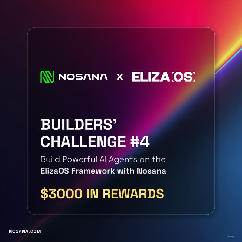 Cover Image for Online Nosana Builder's Challenge: ElizaOS Edition