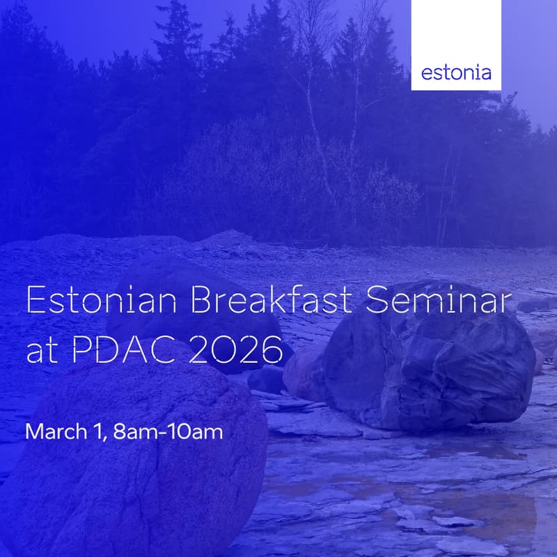 Cover Image for Estonian breakfast seminar at PDAC 2026