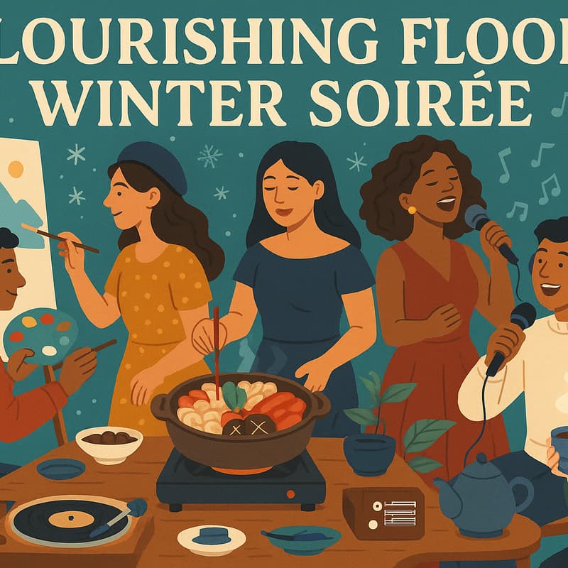 Cover Image for Flourishing Floor Winter Soirée - Members +1