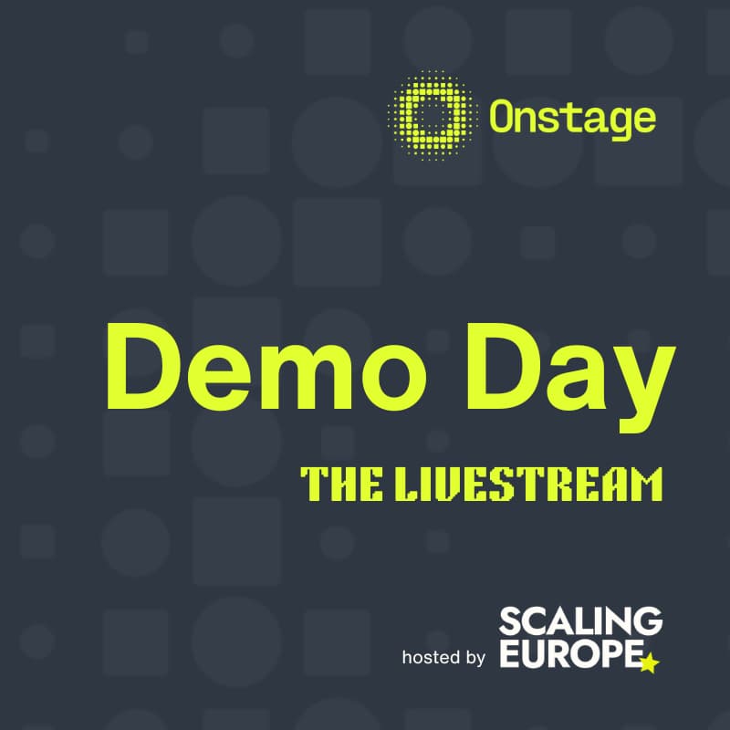 Cover Image for Onstage S26 Demo Day: The Livestream