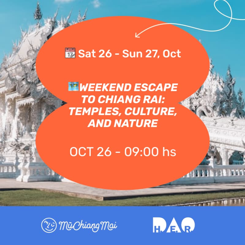 Cover Image for Weekend Escape to Chiang Rai: Temples, Culture, and Nature