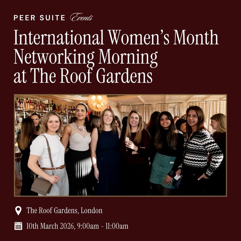 Cover Image for Peer Suite | International Women's Month Networking Morning